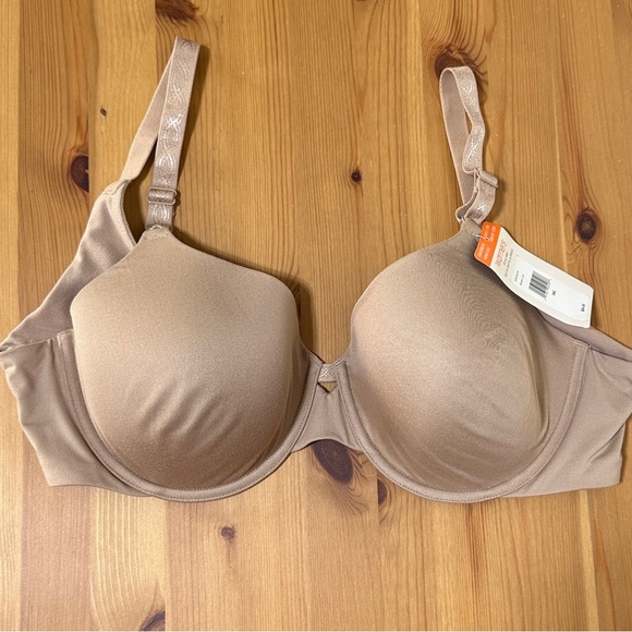 Warner’s Cloud 9 Underwire Contour T-Shirt Bra Smooth Support Size 38C NWT - Picture 1 of 4